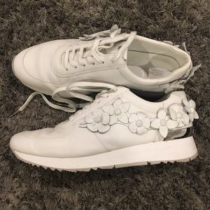 Michael Kors white sneakers. Size 9,5
